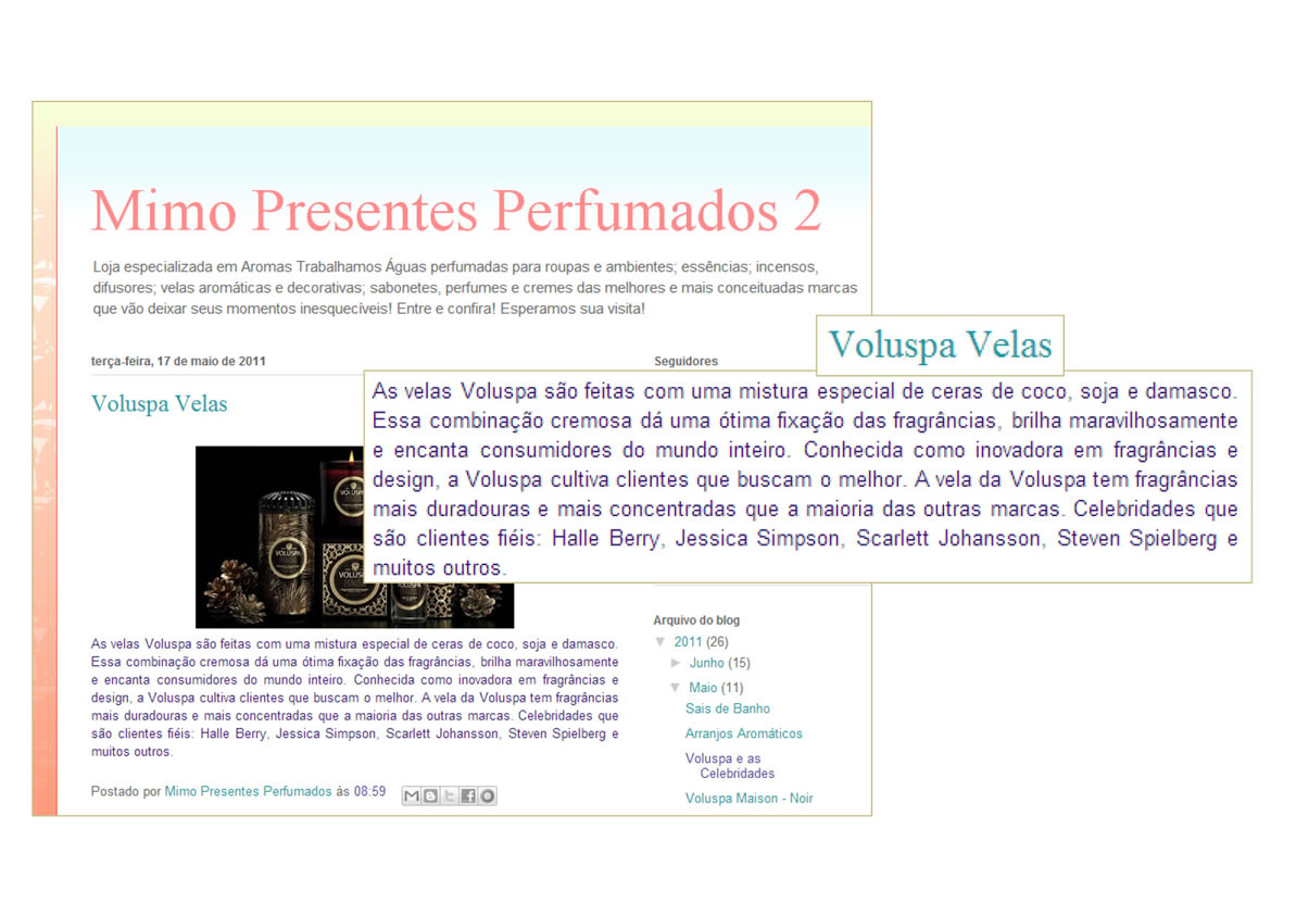 Mimo Presentes Perfumados